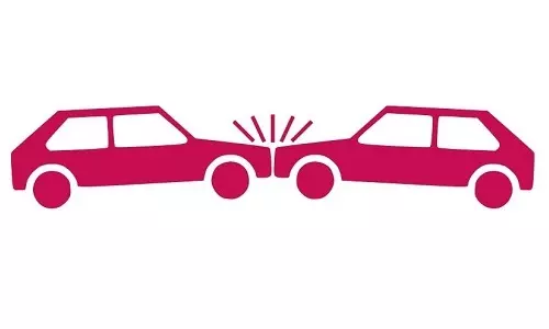 Choque de dos autos