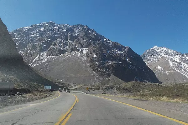 Ruta 7 cerca de Mendoza